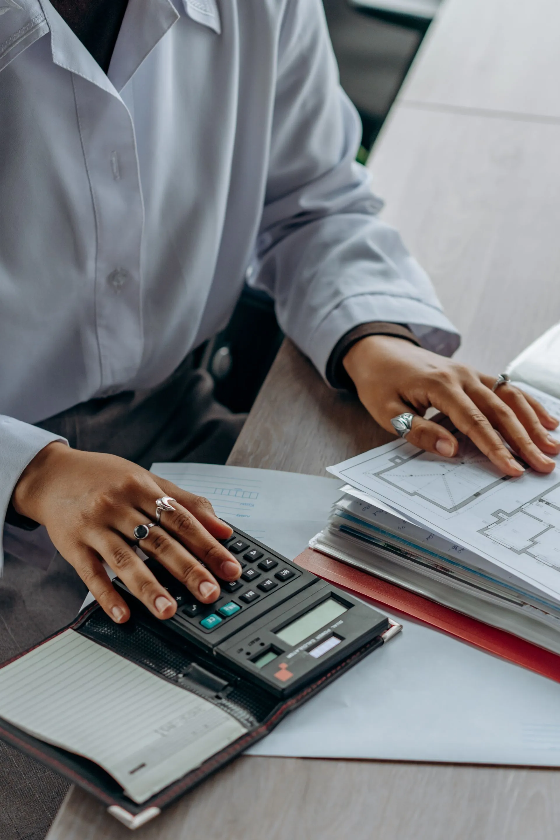 Payroll being calculated for an employer E P Accountants Worcestershire