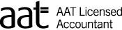 AAT Licensed Accountant badge E P Accountants
